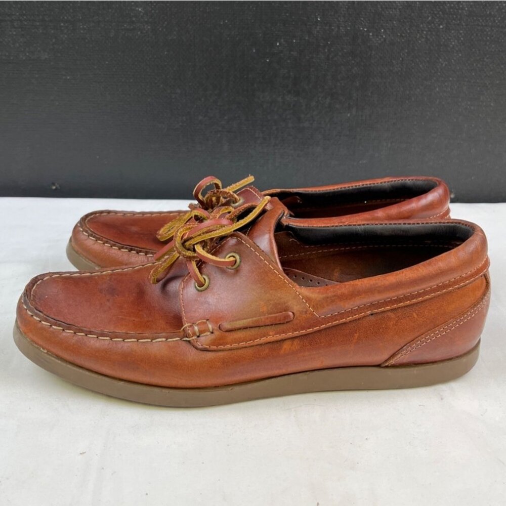 Gonzalez Hand Made Men's Brown Shoes/Loafers Sz 9 SKU 4711 - Picture 3 of 7